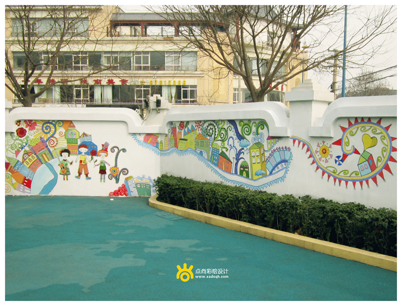 幼儿园手绘墙的重要性